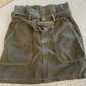 Olive Green Skirt